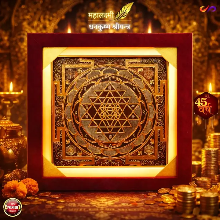 Mahalakshmi Dhan Kumbh, close darshan of the Sri Yantra bindu