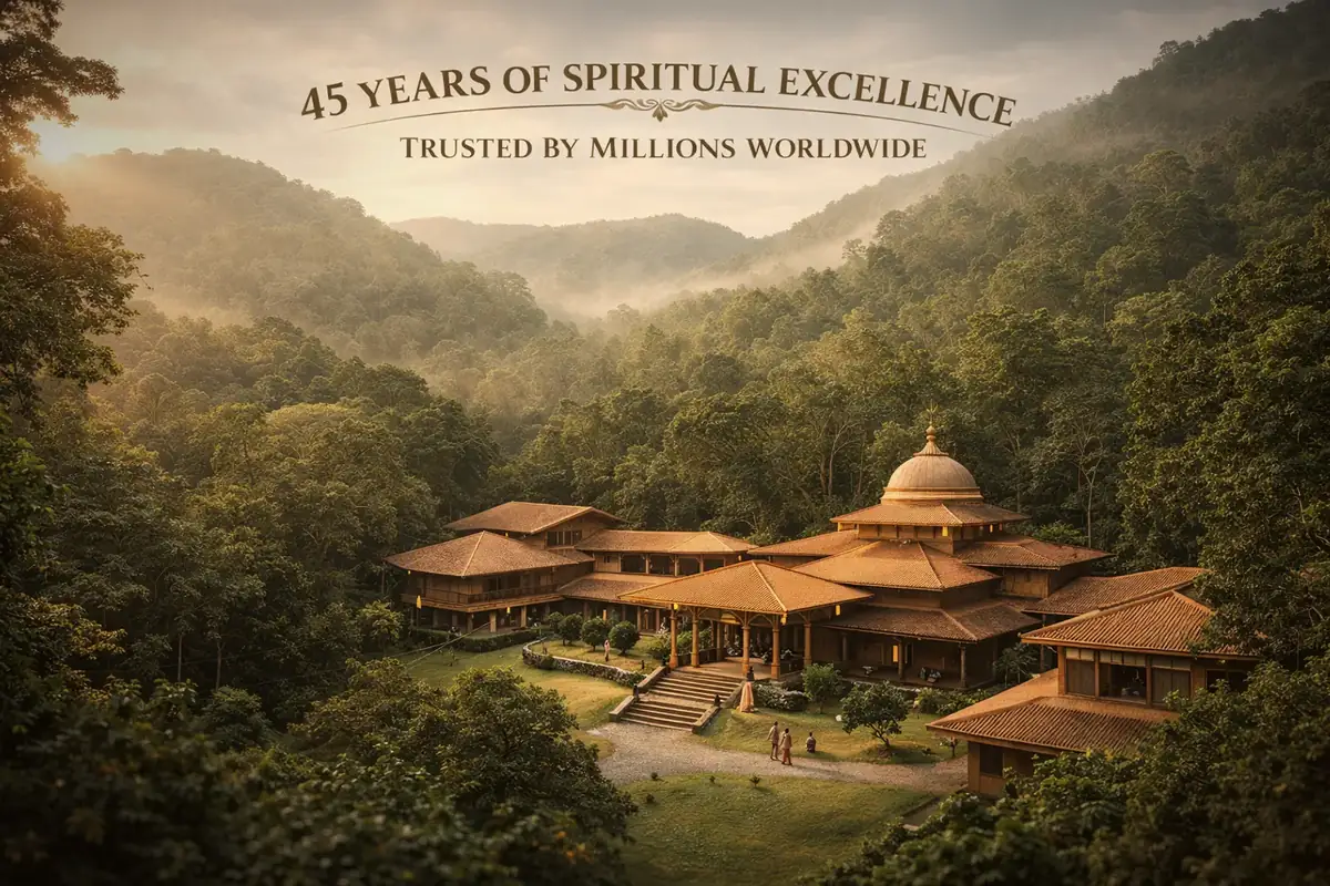 Peace first money next — Yogi Adhiraaj Sewa Ashram in the Coorg hills