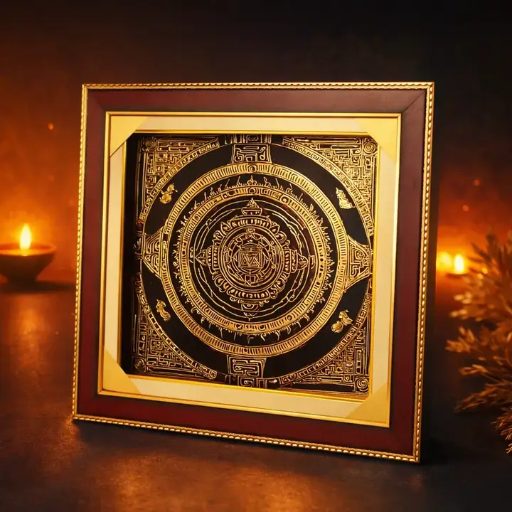Dhanaakarshan Mahayantra + Aakarshan Manibadh view 2