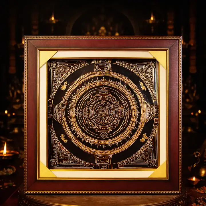 Dhanaakarshan Mahayantra + Rajlakshami Rajat Swarna Yantra view 3