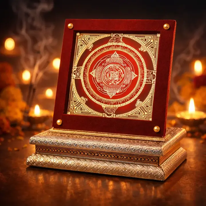 Lalitha Kanak Chakra + Akshay Kuber Vajra view 3