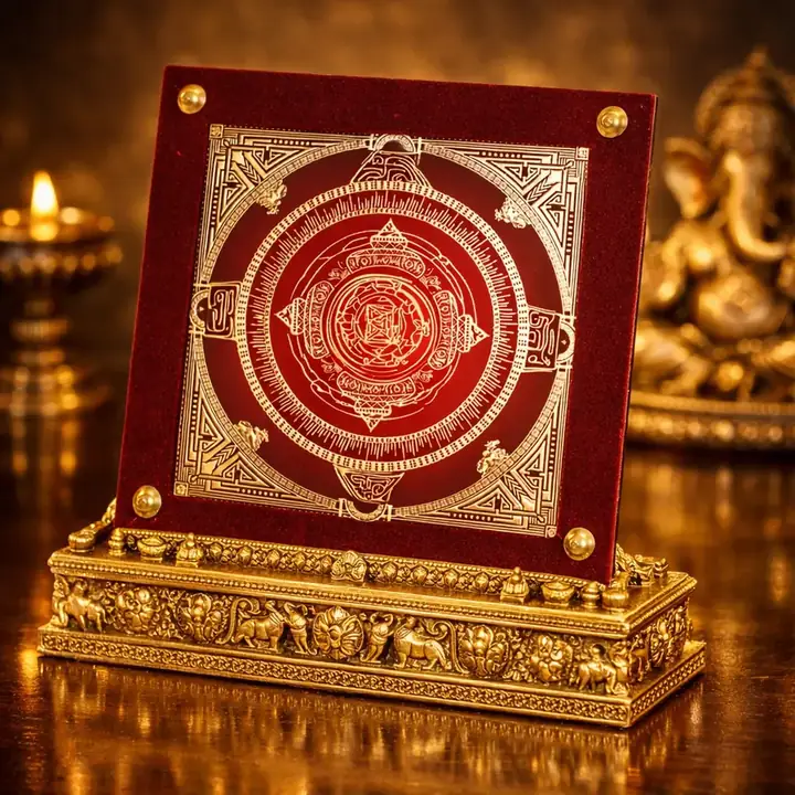 Lalitha Kanak Chakra + Rajlakshmi Swarn Yantra view 2